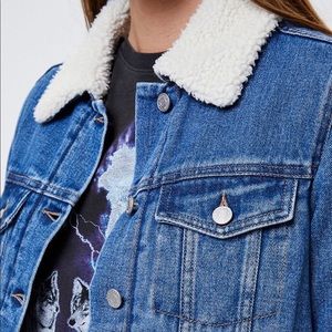 Pacsun Vintage sherpa Jean Jacket